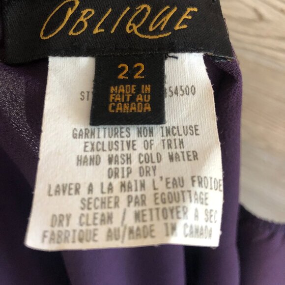 womens oblique dress size 22 - Picture 3 of 3